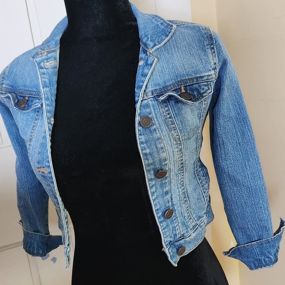 OLD NAVY Denim Jacket size S/P - Picture 4 of 8